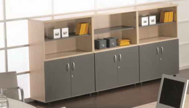 armario madera melamina puertas en la parte baja